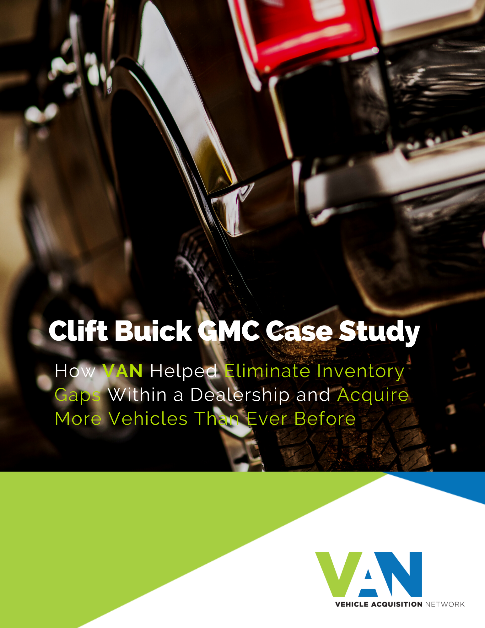 Garry Clift Case Study Cover Page